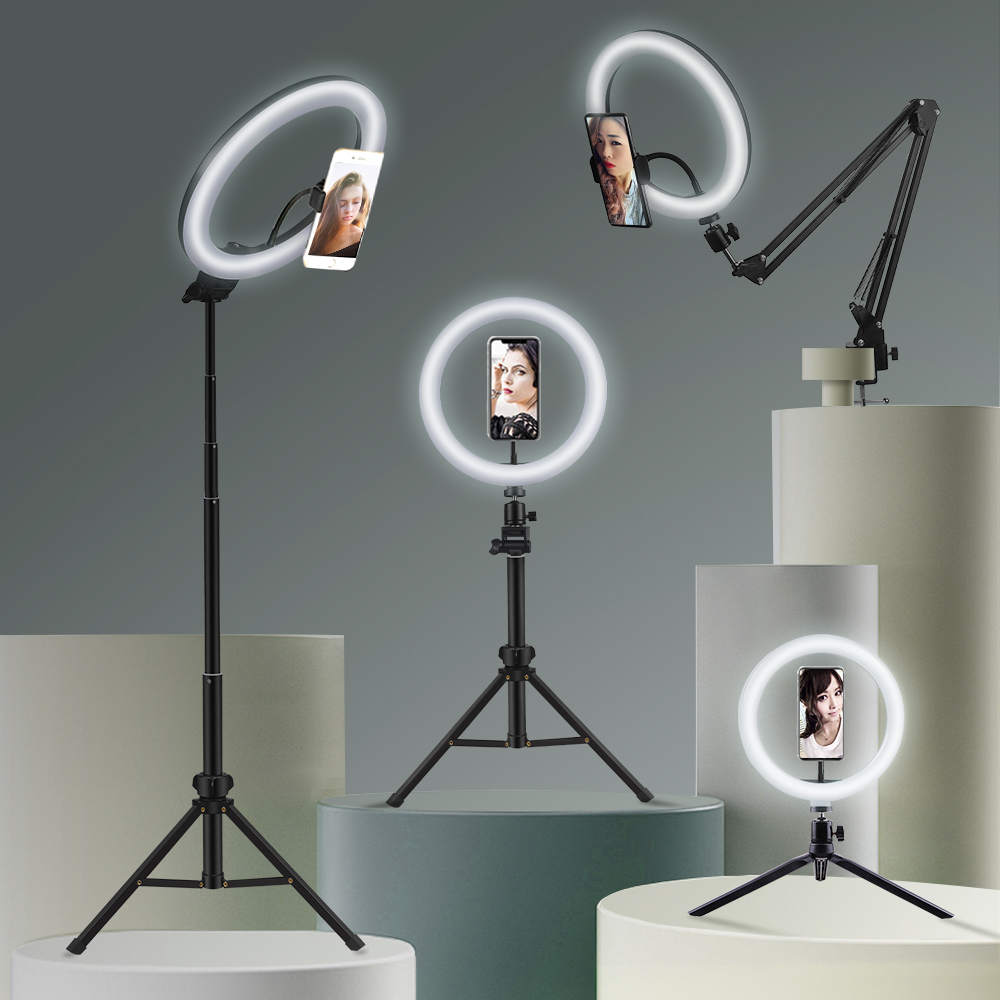 Photography Lighting Continuous - Youtube Shoot Vlog Selfie Foto Melingkar