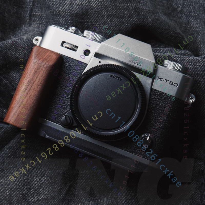 Fujifilm Camera X-T30 Ii - Pegangan Tangan Kayu, Braket L dari