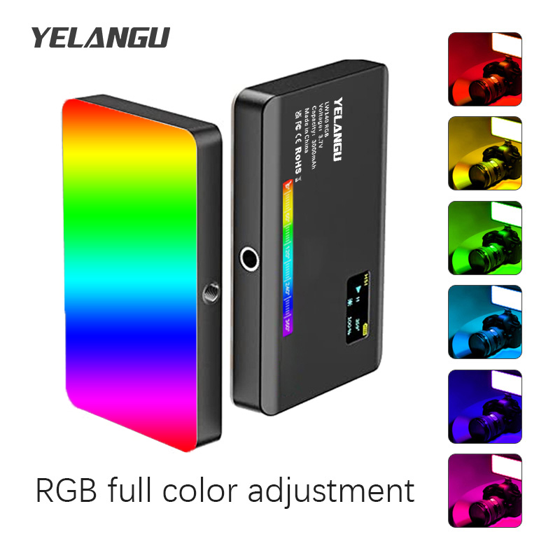 Photography Lighting Continuous - YELANGU lampu Video LED RGB, lampu