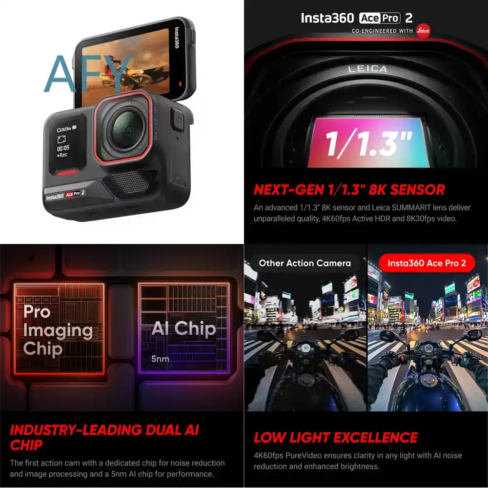Photography Lighting Ai - Insta360 Ace Pro 2 untuk Kamera
