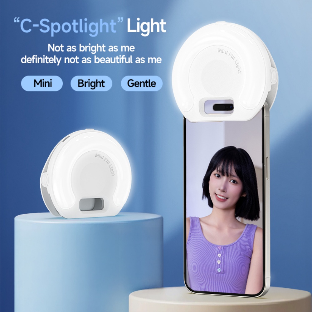 Photography Lighting Devices - D7 Lampu Ponsel Warna Macaron Portabel