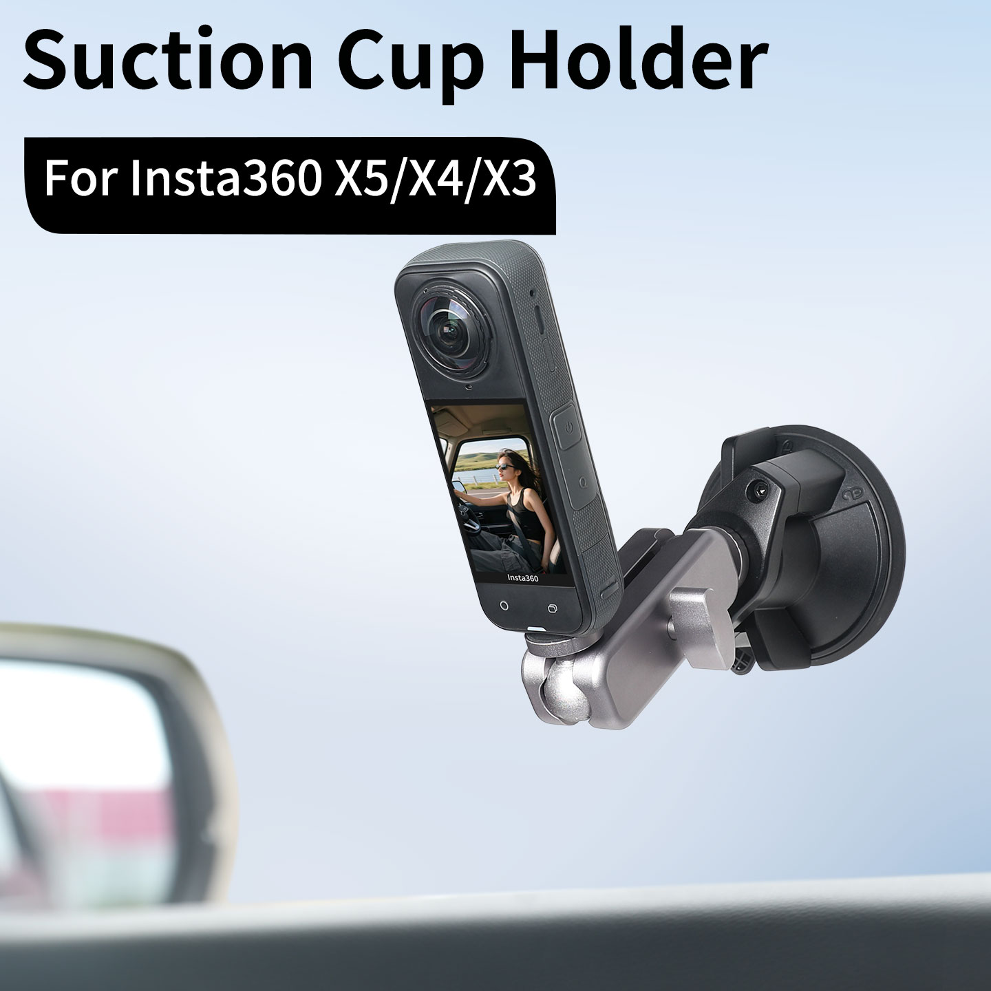Penghisap Kaca untuk Kamera Ak - Insta360 Camera X3 ulasan dan harga