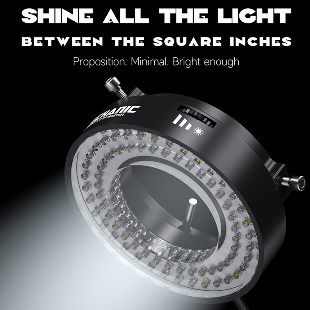 Lampu Cincin LED Mikroskop Mek - Photography Lighting Devices ulasan dan harga