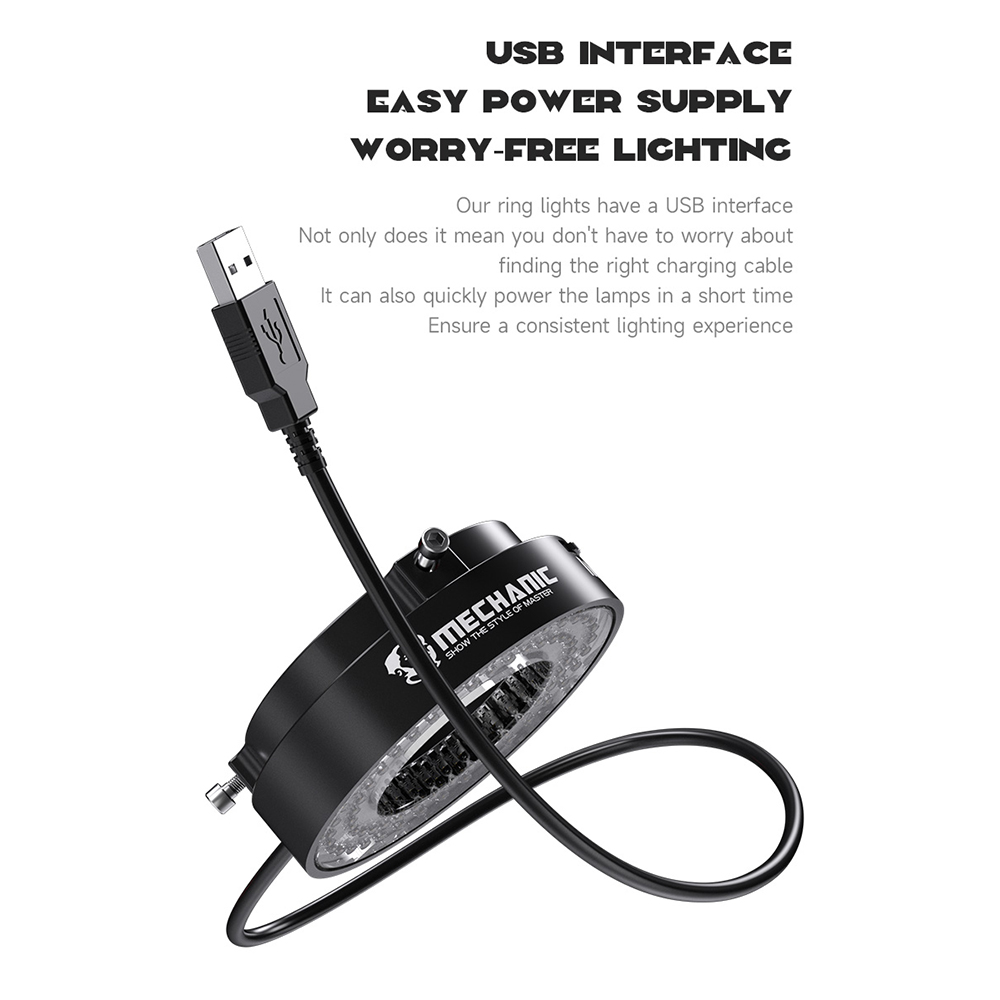 Lampu Cincin LED Mikroskop Mek - Photography Lighting Devices ulasan dan harga