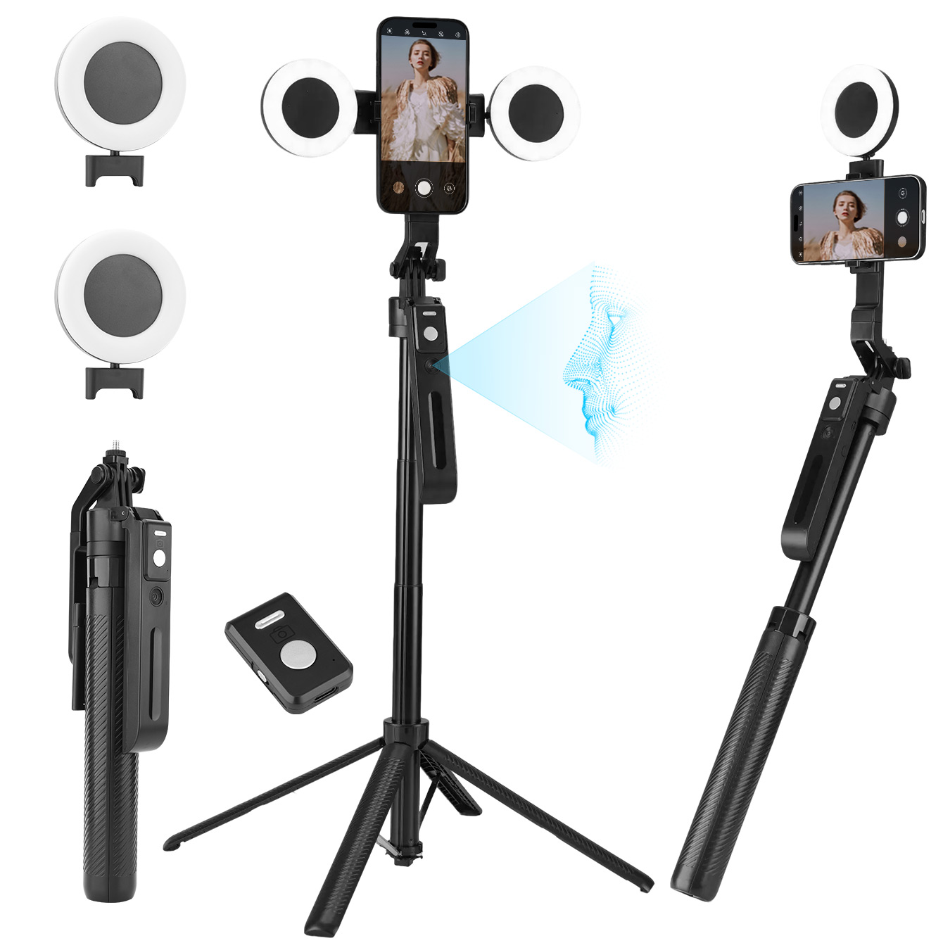 Tongsis Tripod AI Baru 2025, 3 - Photography Lighting Ai ulasan dan harga