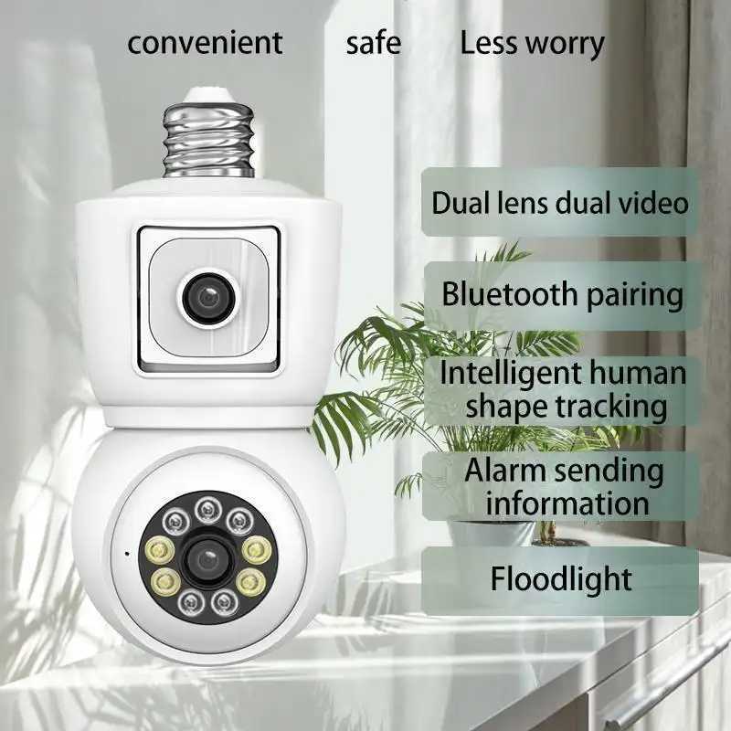Kamera Bohlam WiFi 360 Panoram - Photography Lighting Continuous ulasan dan harga