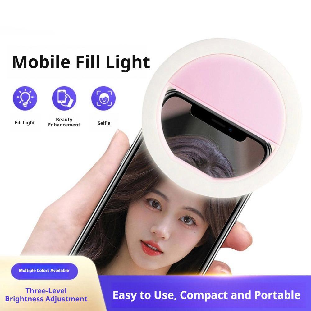 Lampu Cincin Selfie Clip On Is - Photography Lighting Continuous ulasan dan harga