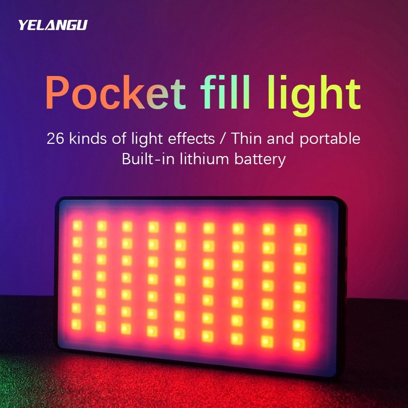 YELANGU lampu Video LED RGB, l - Photography Lighting Continuous ulasan dan harga