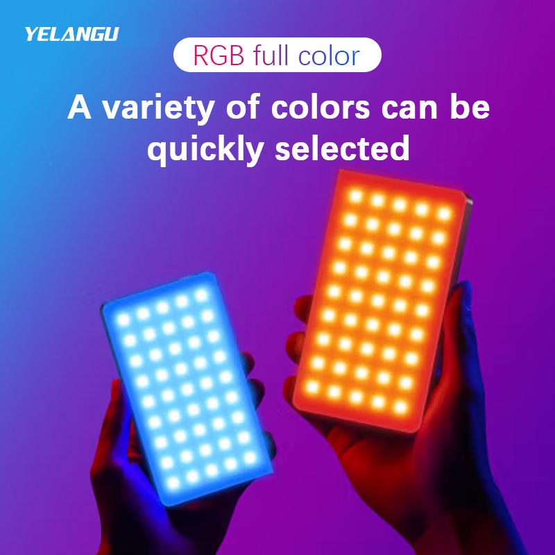 YELANGU lampu Video LED RGB, l - Photography Lighting Continuous ulasan dan harga
