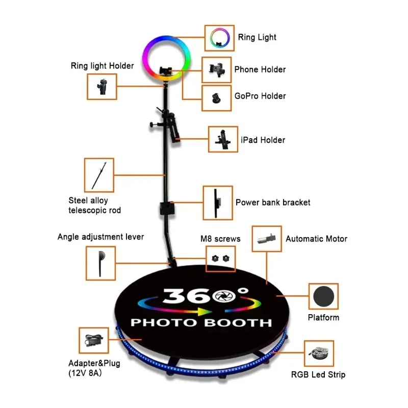 Lampu Cincin LED untuk Disewa, - Photography Lighting Rental ulasan dan harga
