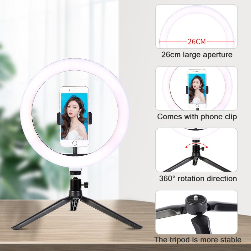 Lampu Ring Led 26cm untuk Trip - Photography Lighting Devices ulasan dan harga