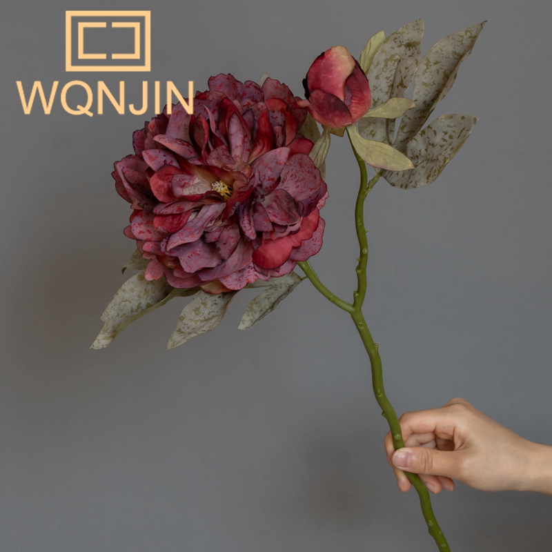 1 Buah Bunga Simulasi Peony Be - Photography Artificial Lighting ulasan dan harga