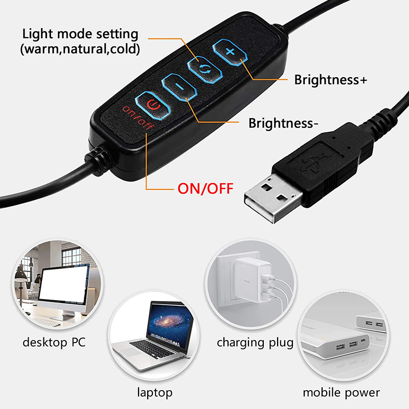 Lampu Cincin Swafoto LED 10 In - Photography Lighting Continuous ulasan dan harga