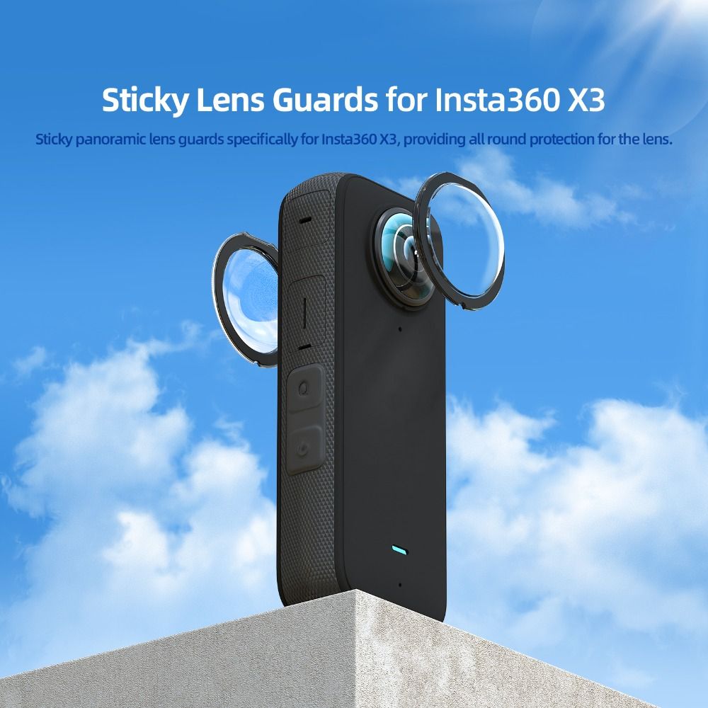 Penutup Kamera Pelindung Lensa - Insta360 Camera X3 ulasan dan harga