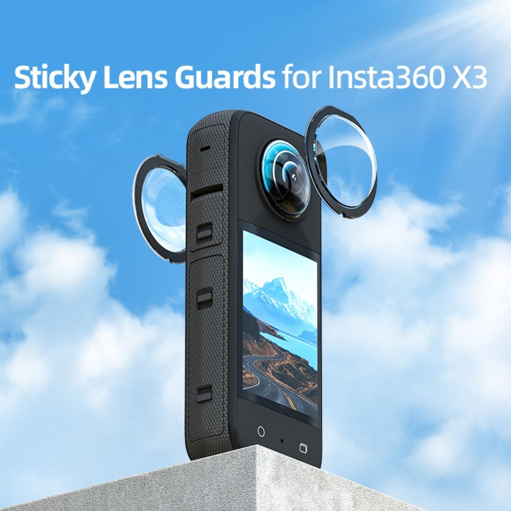 Penutup Kamera Pelindung Lensa - Insta360 Camera X3 ulasan dan harga