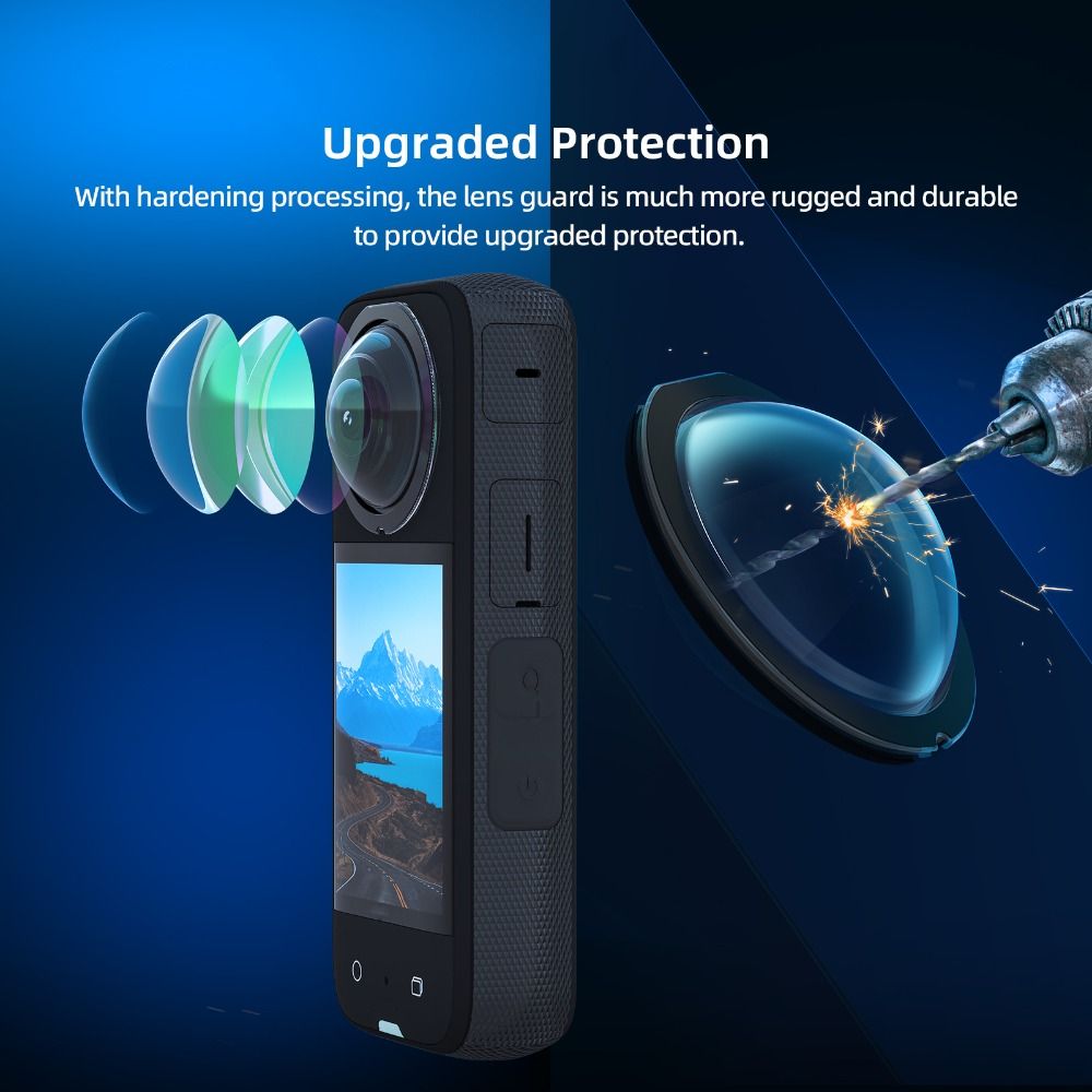 Penutup Kamera Pelindung Lensa - Insta360 Camera X3 ulasan dan harga