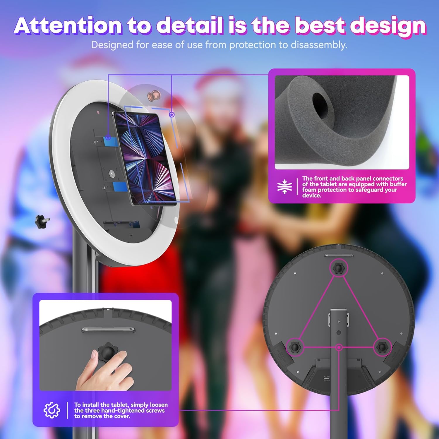 Neson Photo Booth iPad Portabe - Photography Lighting Rental ulasan dan harga